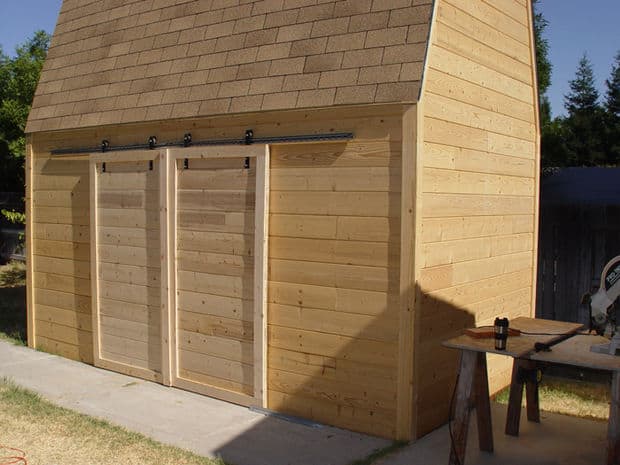 shed barn doors instructables