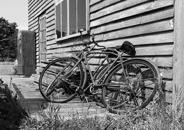 Bikes on a Porch
