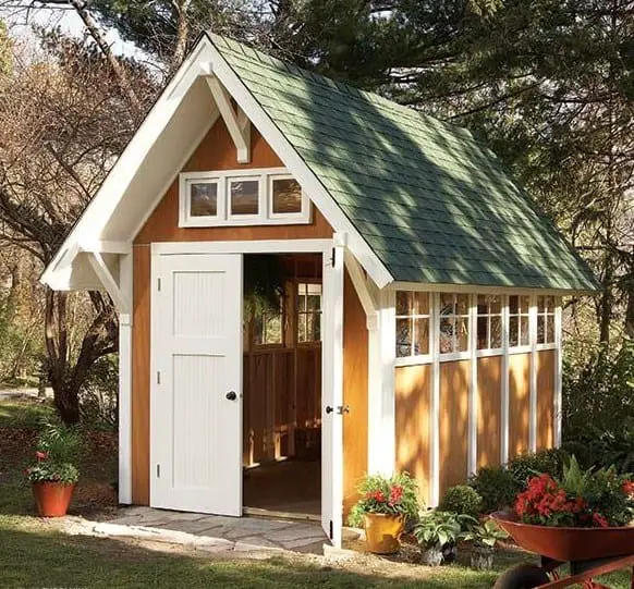 Dream shed with gable style roof