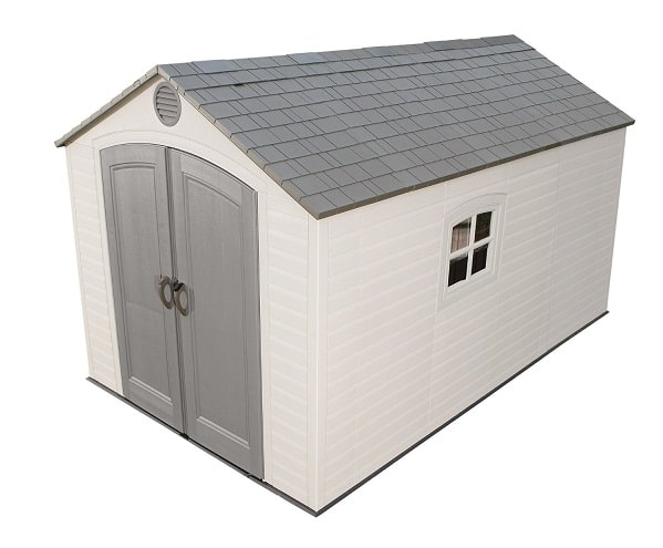 Lifetime 6402 outdoor storage shed