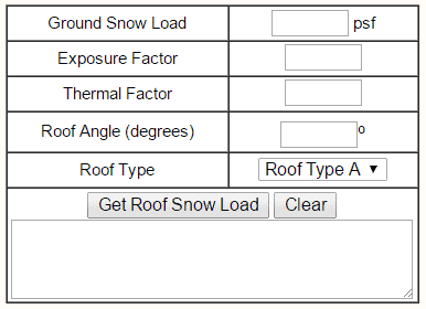 Snow calculator