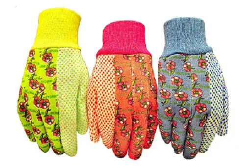 G & F 1852-3 Women Soft Jersey Garden Gloves