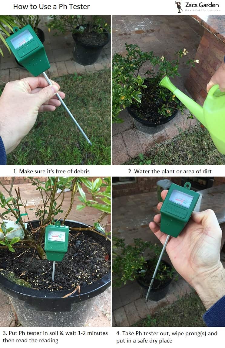 How to use a ph tester in garden