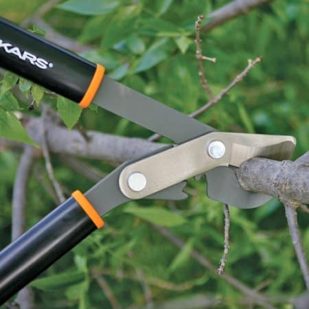 Fiskars Gear Action Style Lopper in Action