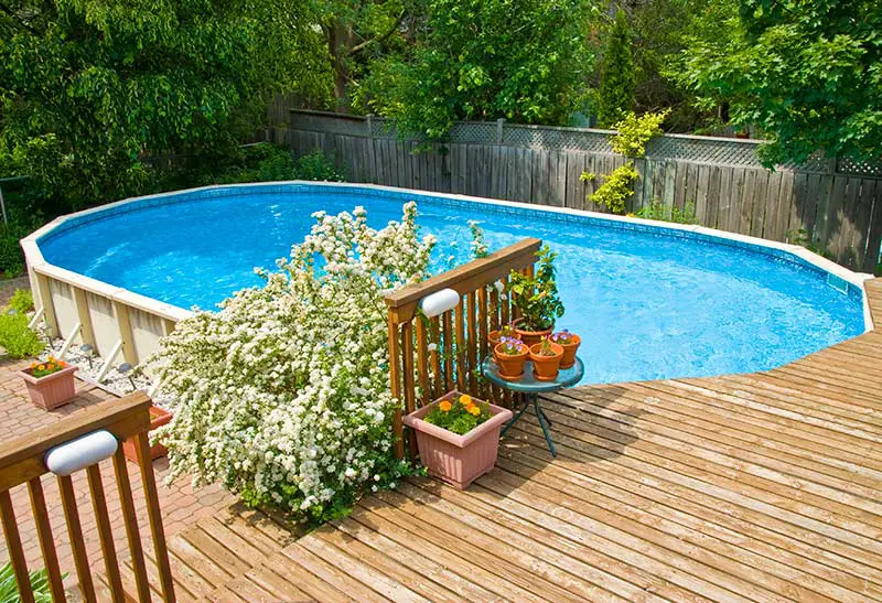 Landscaping ideas for pools - Above Ground