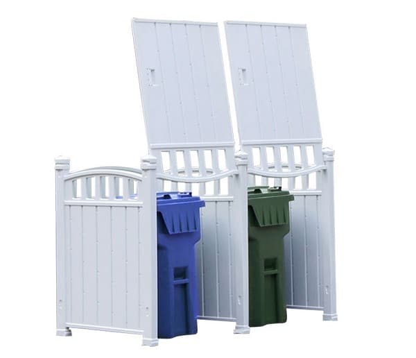 RubbishWrap Outdoor Garbage shed