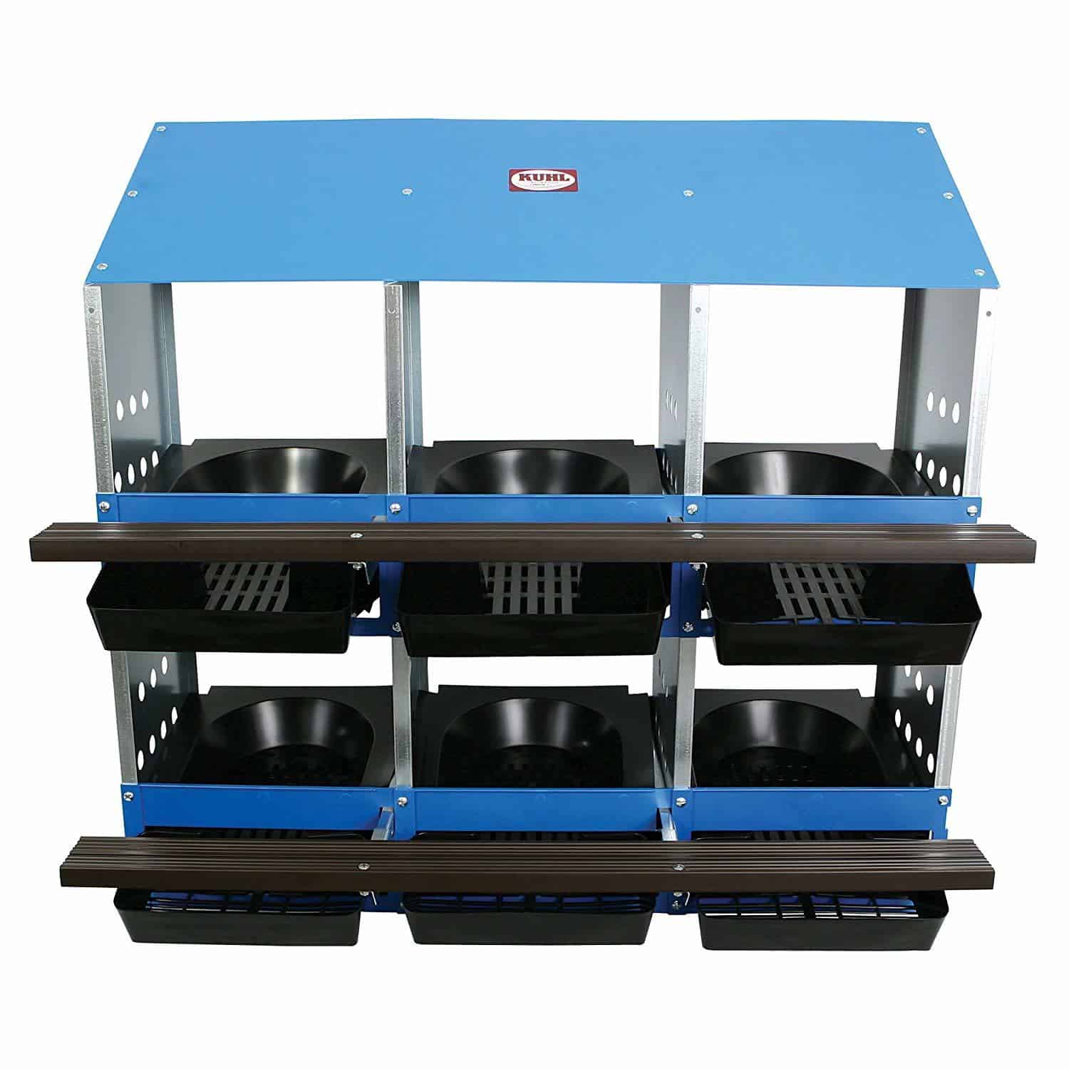 6 Hole Roll Out Poultry Egg Laying Nest Box