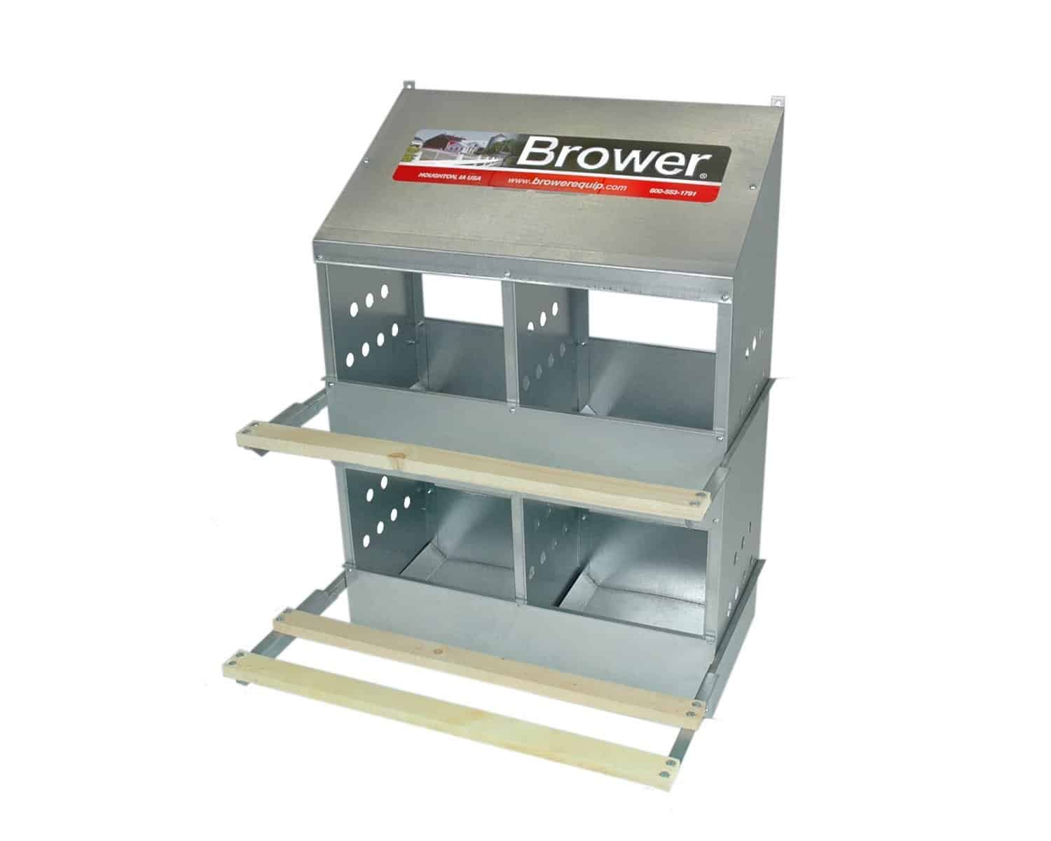 Brower Poultry nesting boxes