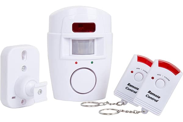 Everyday Wireless Motion Sensor Alarm With Two Remotes